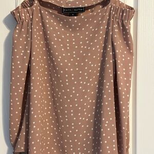 Polly & Esther Women's Blouse - Polka Dot